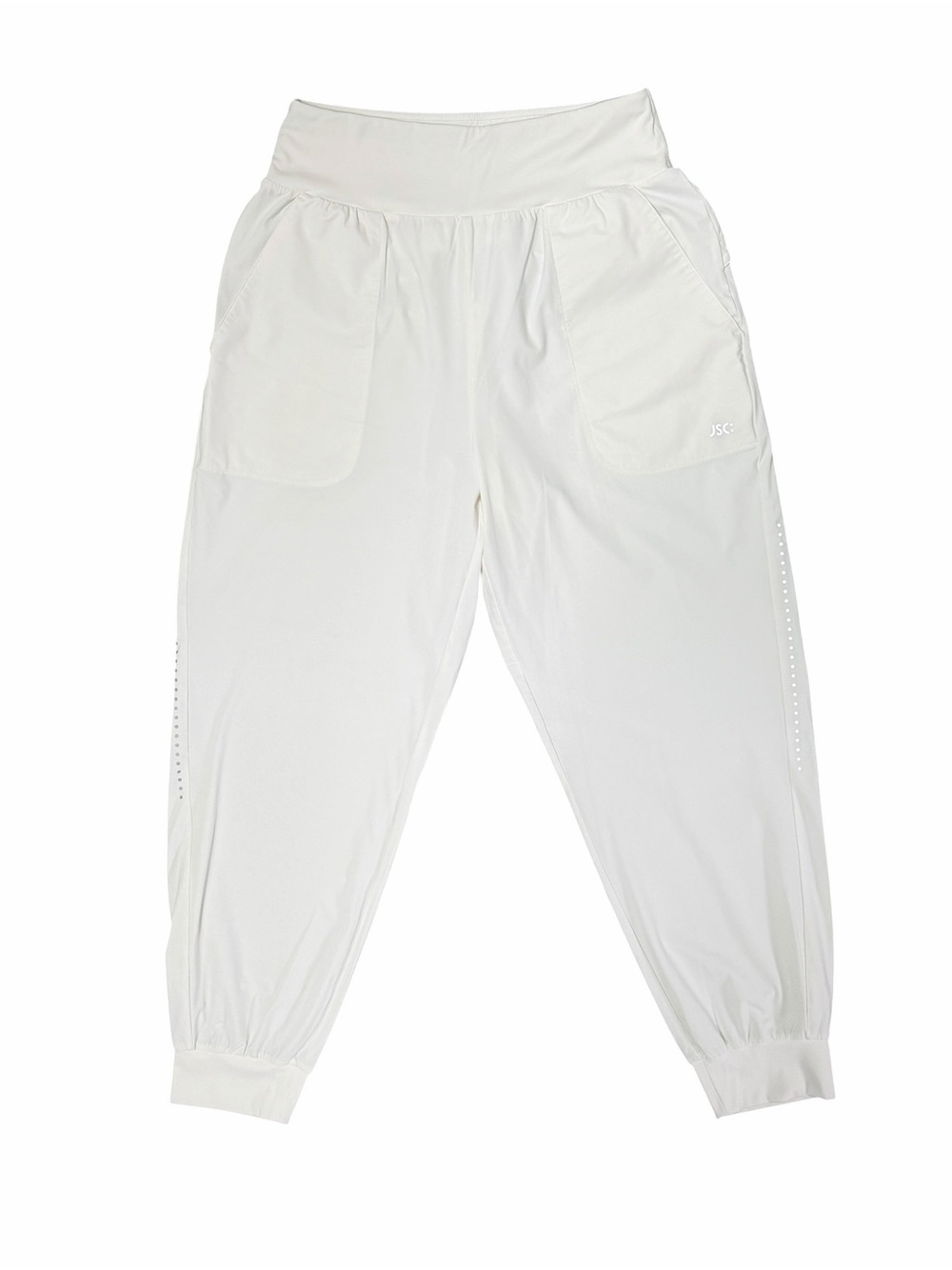JSC XS White Workout Joggers